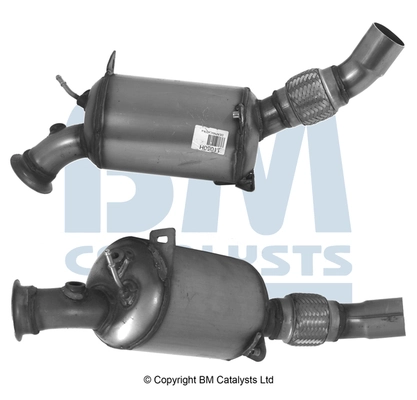 Soot/Particulate Filter, exhaust system Approved BM11050H