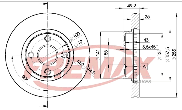 Brake Disc BD-1330