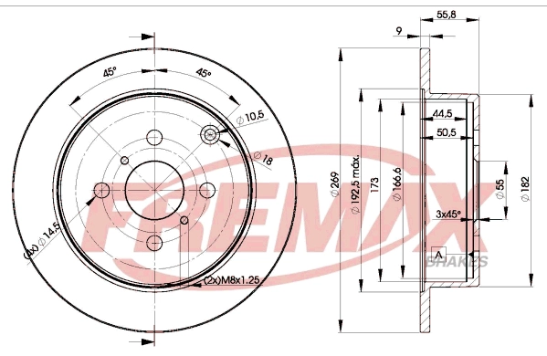 Brake Disc BD-1221