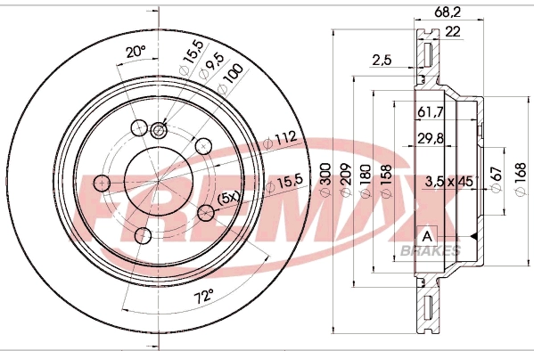 Brake Disc BD-0910