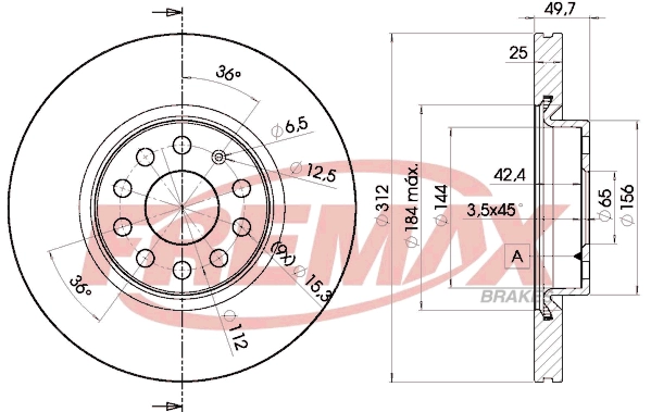 Brake Disc BD-5618