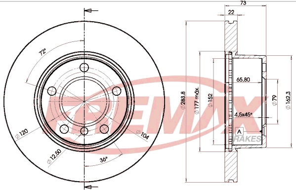 Brake Disc BD-4629