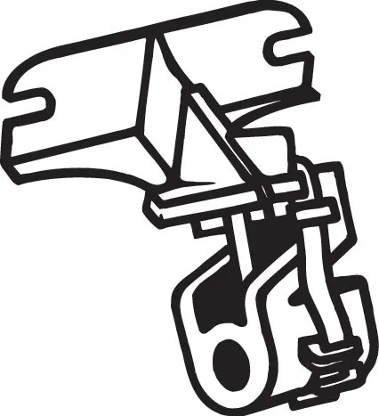 Rubber Strip, exhaust system 255-191