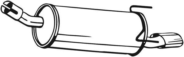 Rear Muffler 185-133