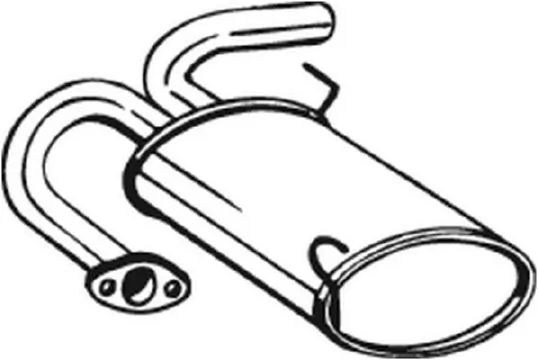 Rear Muffler 145-191
