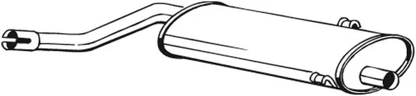 Centre Muffler 215-755