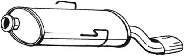 Rear Muffler 135-215