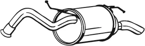 Rear Muffler 228-053