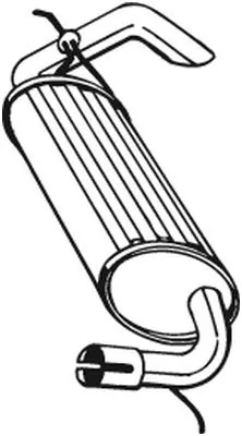 Rear Muffler 211-393