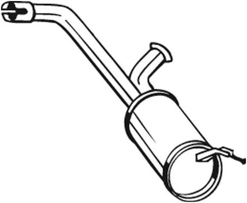 Centre Muffler 135-095