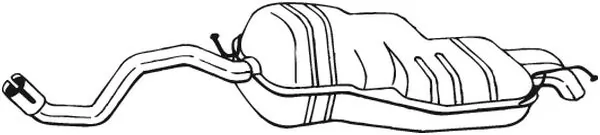 Rear Muffler 279-107