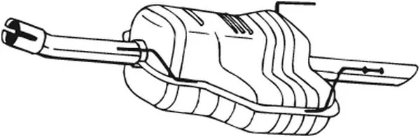 Rear Muffler 185-487