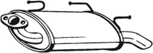 Rear Muffler 145-603