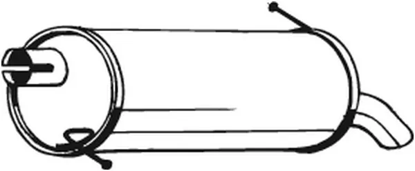 Rear Muffler 154-323