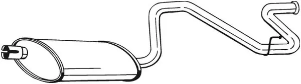 Rear Muffler 281-869