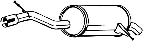 Rear Muffler 135-127