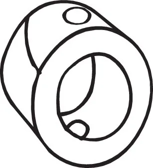 Rubber Strip, exhaust system 255-267