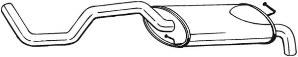Rear Muffler 278-853