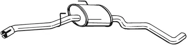 Centre Muffler 282-503