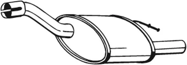 Rear Muffler 154-383