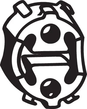 Rubber Strip, exhaust system 255-162