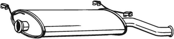 Rear Muffler 135-243