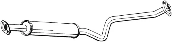 Centre Muffler 284-231