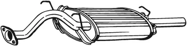 Rear Muffler 163-157