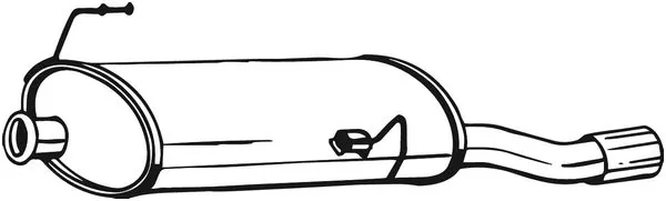 Rear Muffler 190-013