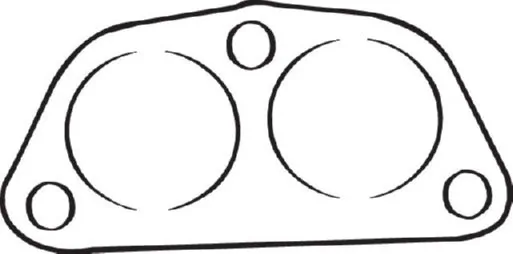 Gasket, exhaust pipe 256-166