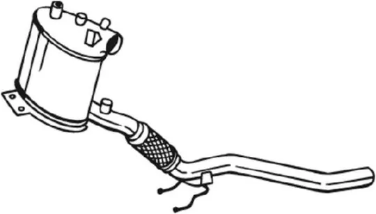 Soot/Particulate Filter, exhaust system 097-521