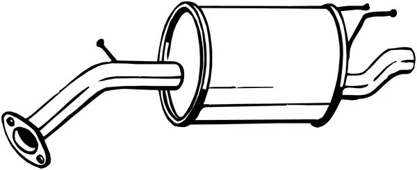 Rear Muffler 128-023