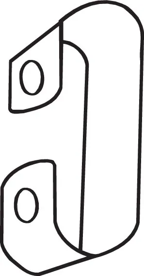 Mount, exhaust system 251-235