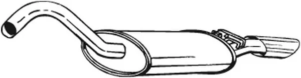 Rear Muffler 105-119