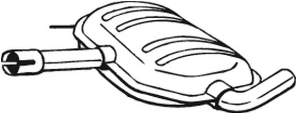 Centre Muffler 233-487