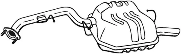 Rear Muffler 171-025