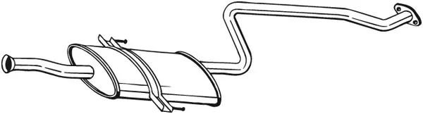 Centre Muffler 284-301