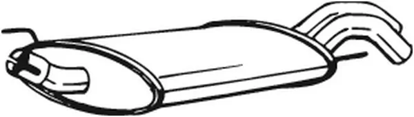 Rear Muffler 233-715