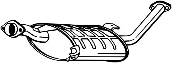 Centre Muffler 145-001