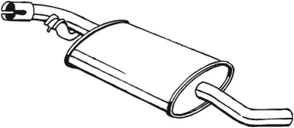 Centre Muffler 233-743