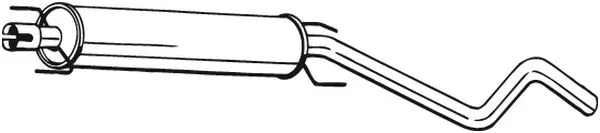 Centre Muffler 286-743