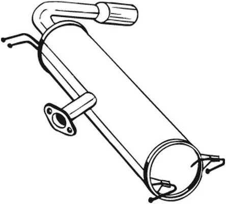 Rear Muffler 228-467