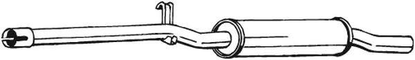 Centre Muffler 233-233