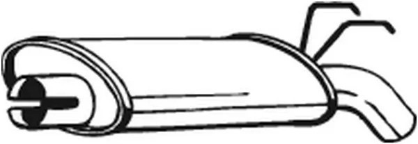 Rear Muffler 200-499