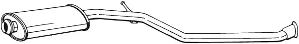 Centre Muffler 282-335