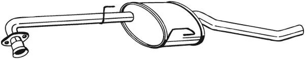 Centre Muffler 283-211