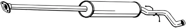 Centre Muffler 287-513