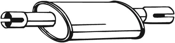 Centre Muffler 228-251