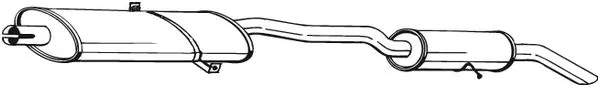 Rear Muffler 286-205
