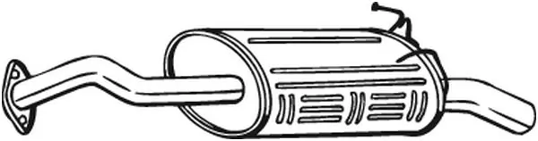 Rear Muffler 163-063